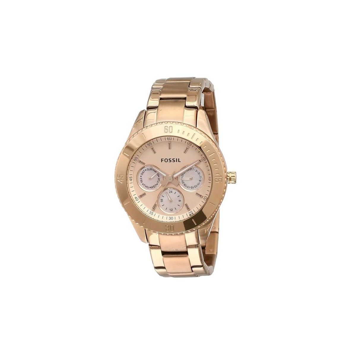 Fossil ES2859 Women's Watch 37 Mm Rose Gold